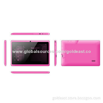 7" MIDs, Capacitive Touch Screen/800x48P/Boxchip A23 ARM Cortex A7 1.5GHz/Dual-core, High-quality